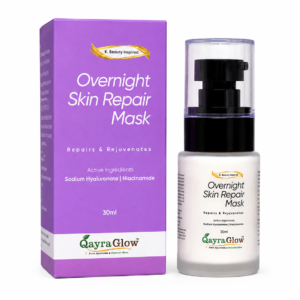 Home overnight skin repair mask